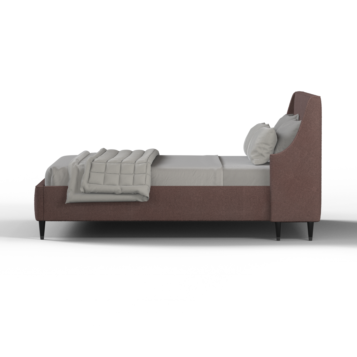 Laura Double Bed with High Headboard