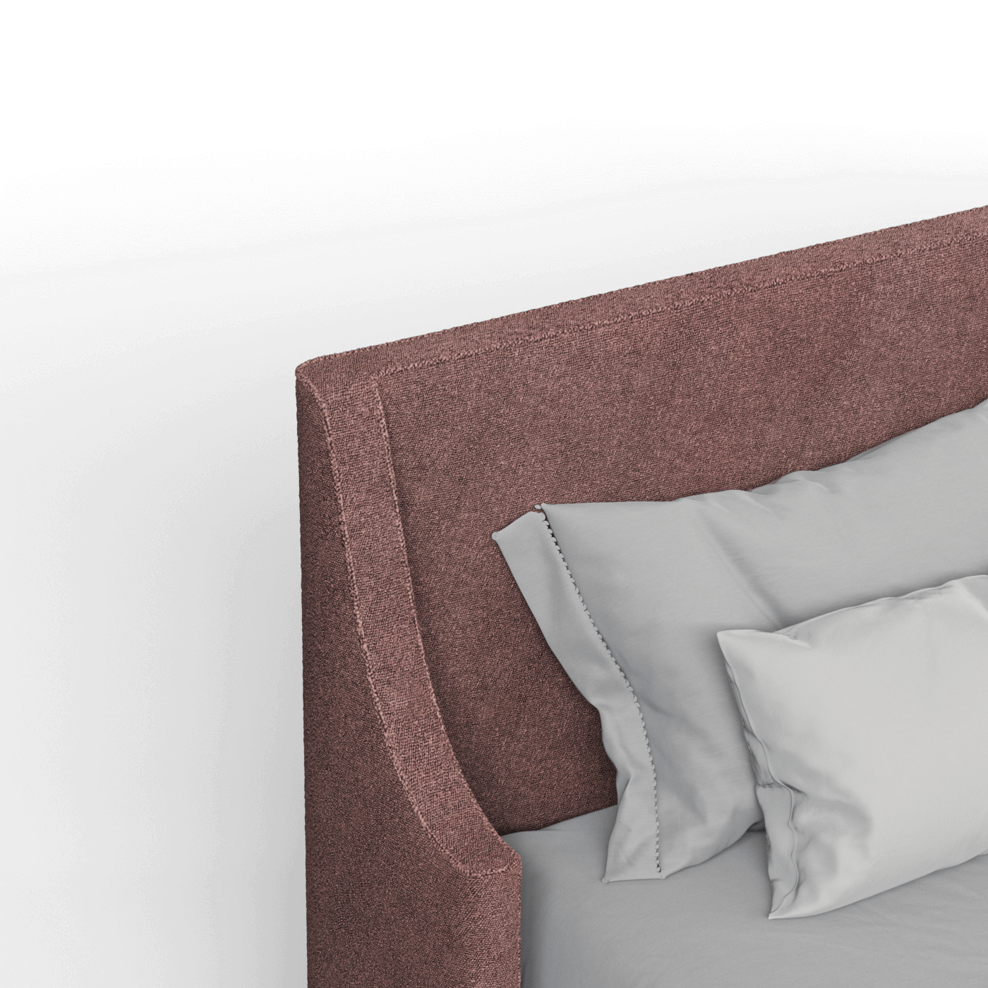 Laura Double Bed with High Headboard