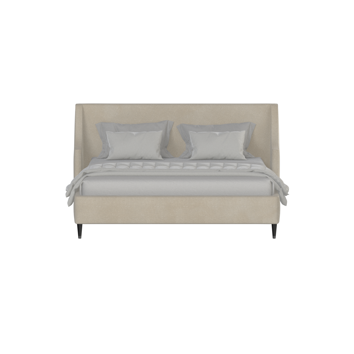 Laura Double Bed with High Headboard
