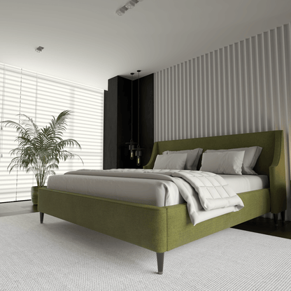 Laura Double Bed with High Headboard