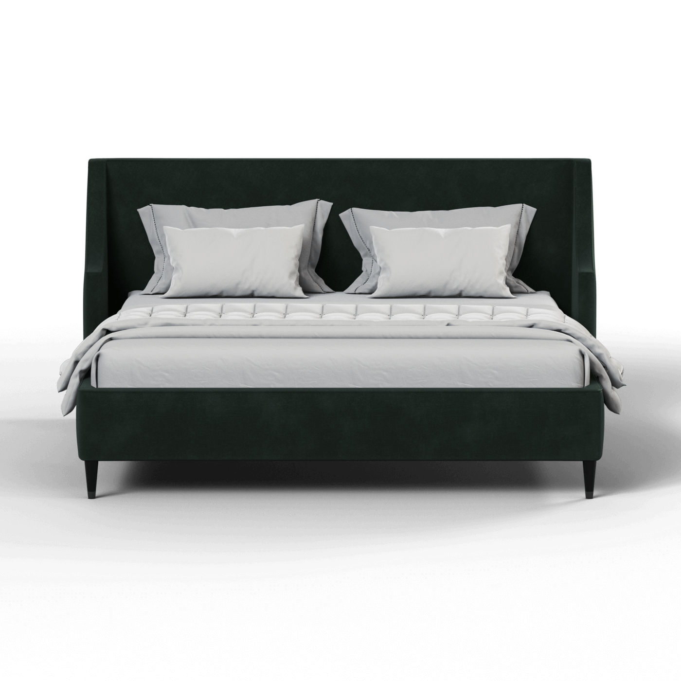 Laura Double Bed with High Headboard
