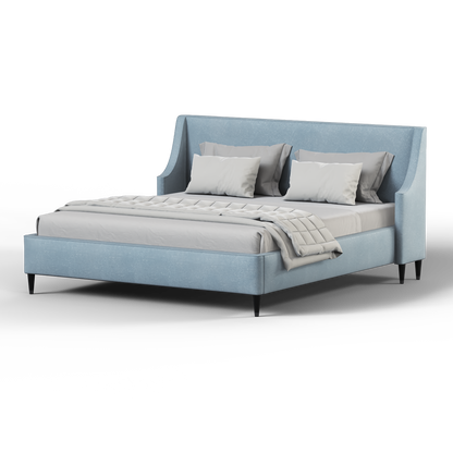 Laura Double Bed with High Headboard