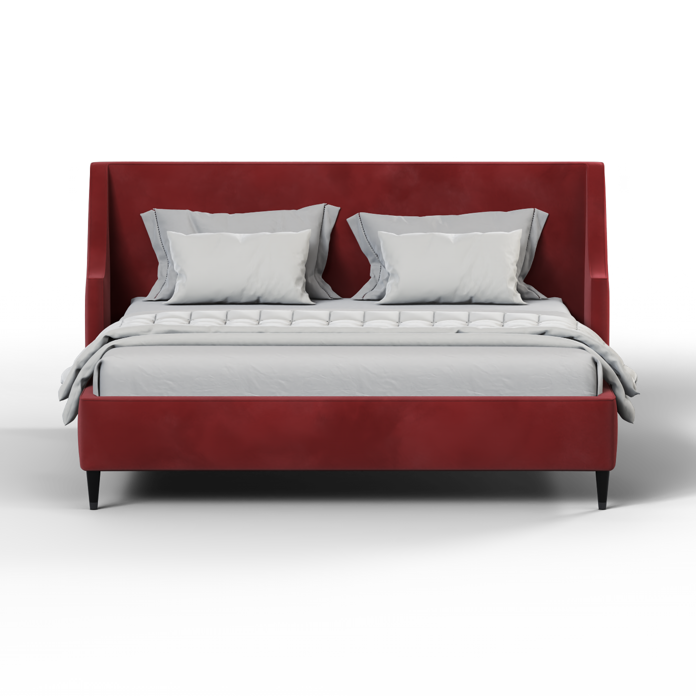 Laura Double Bed with High Headboard