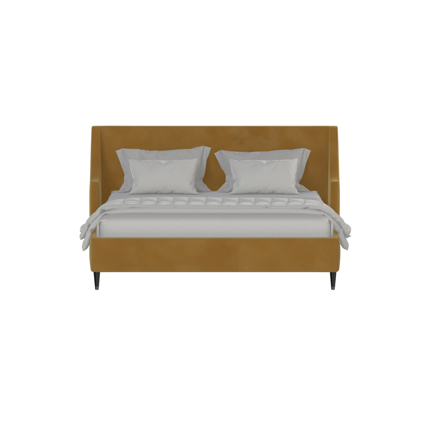 Laura Double Bed with High Headboard