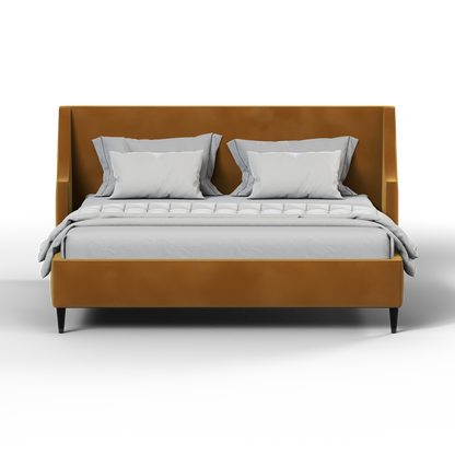 Laura Double Bed with High Headboard