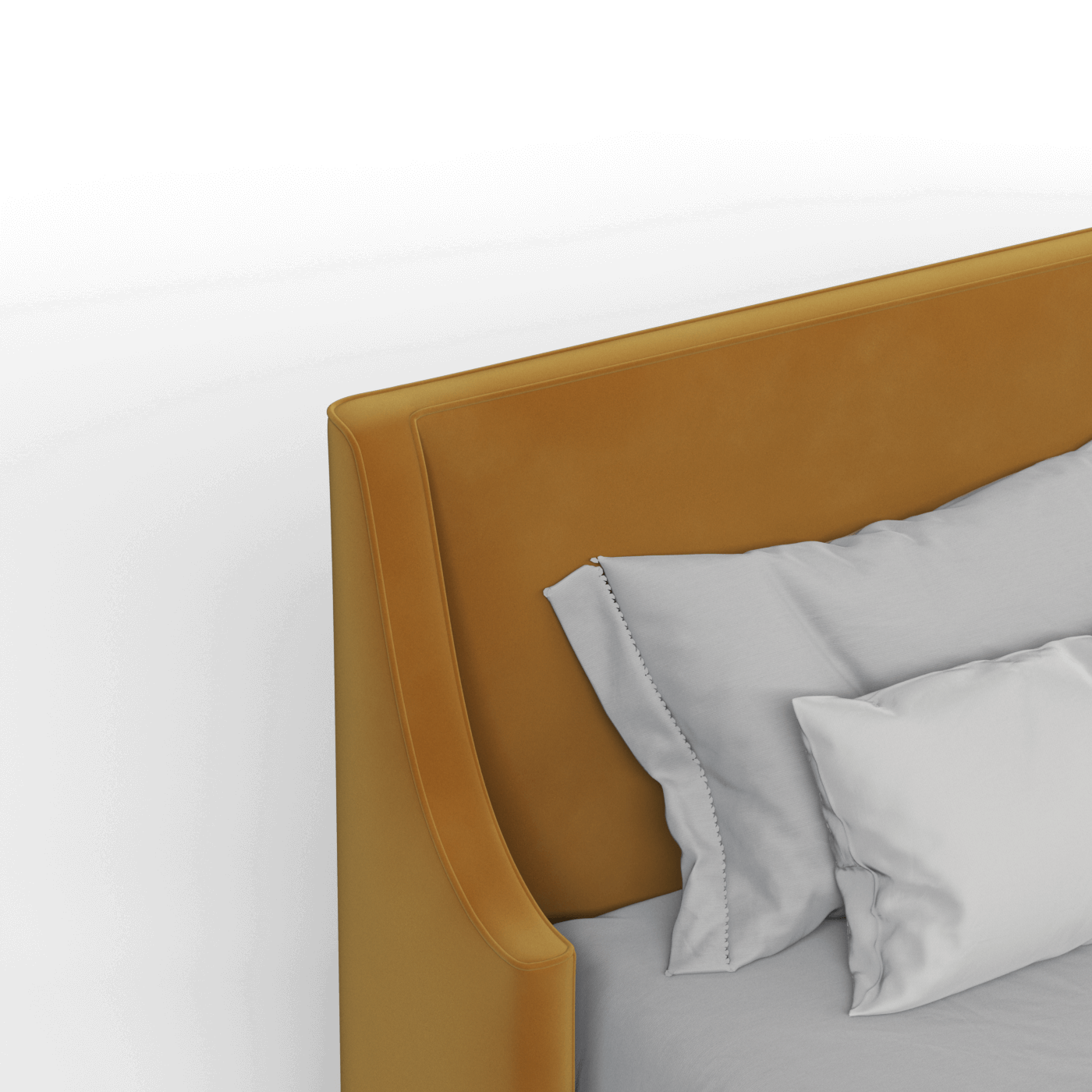 Laura Double Bed with High Headboard