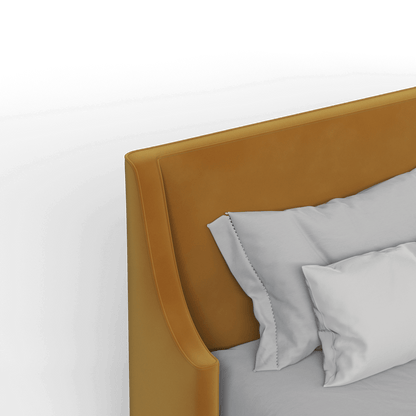 Laura Double Bed with High Headboard