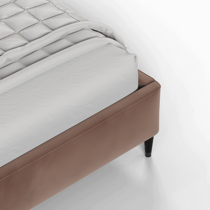 Laura Double Bed with High Headboard