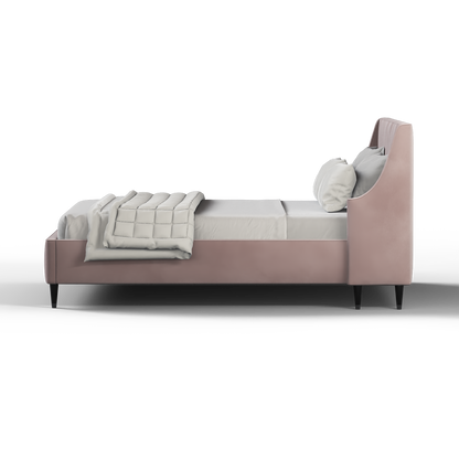 Laura Double Bed with High Headboard