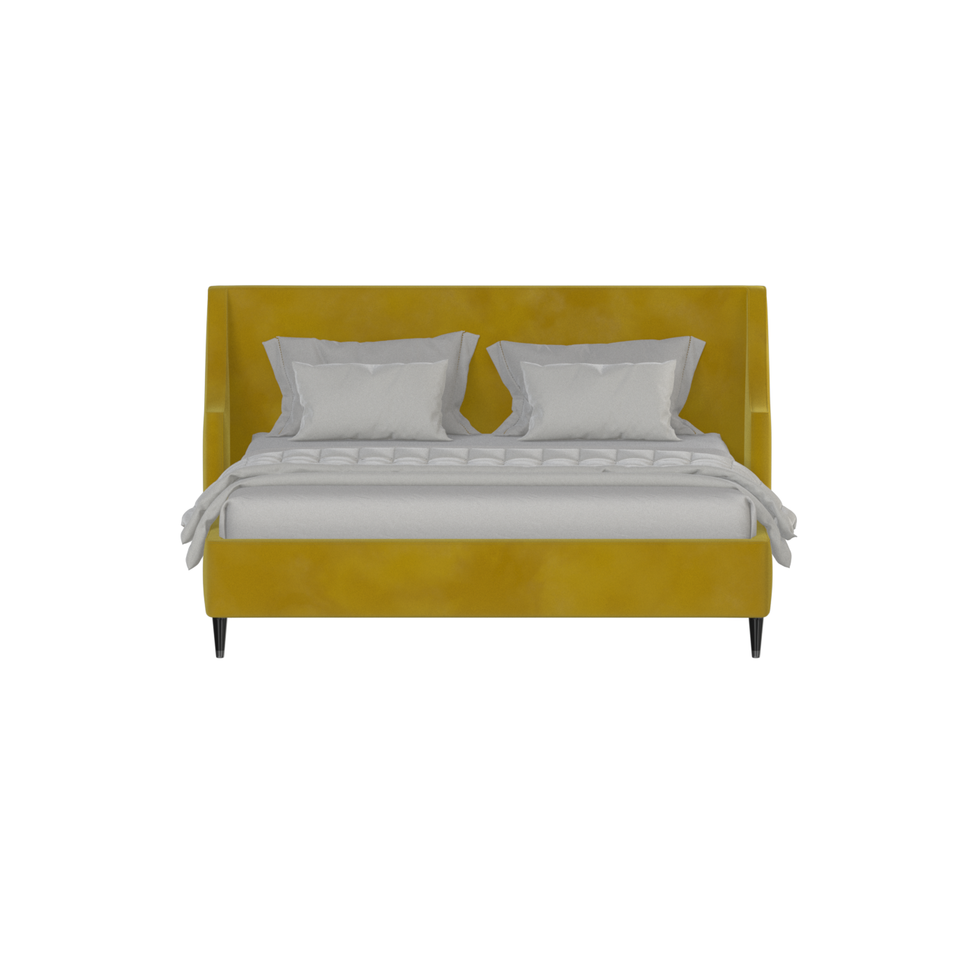 Laura Double Bed with High Headboard