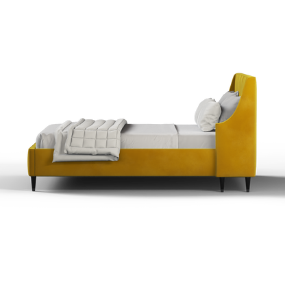 Laura Double Bed with High Headboard