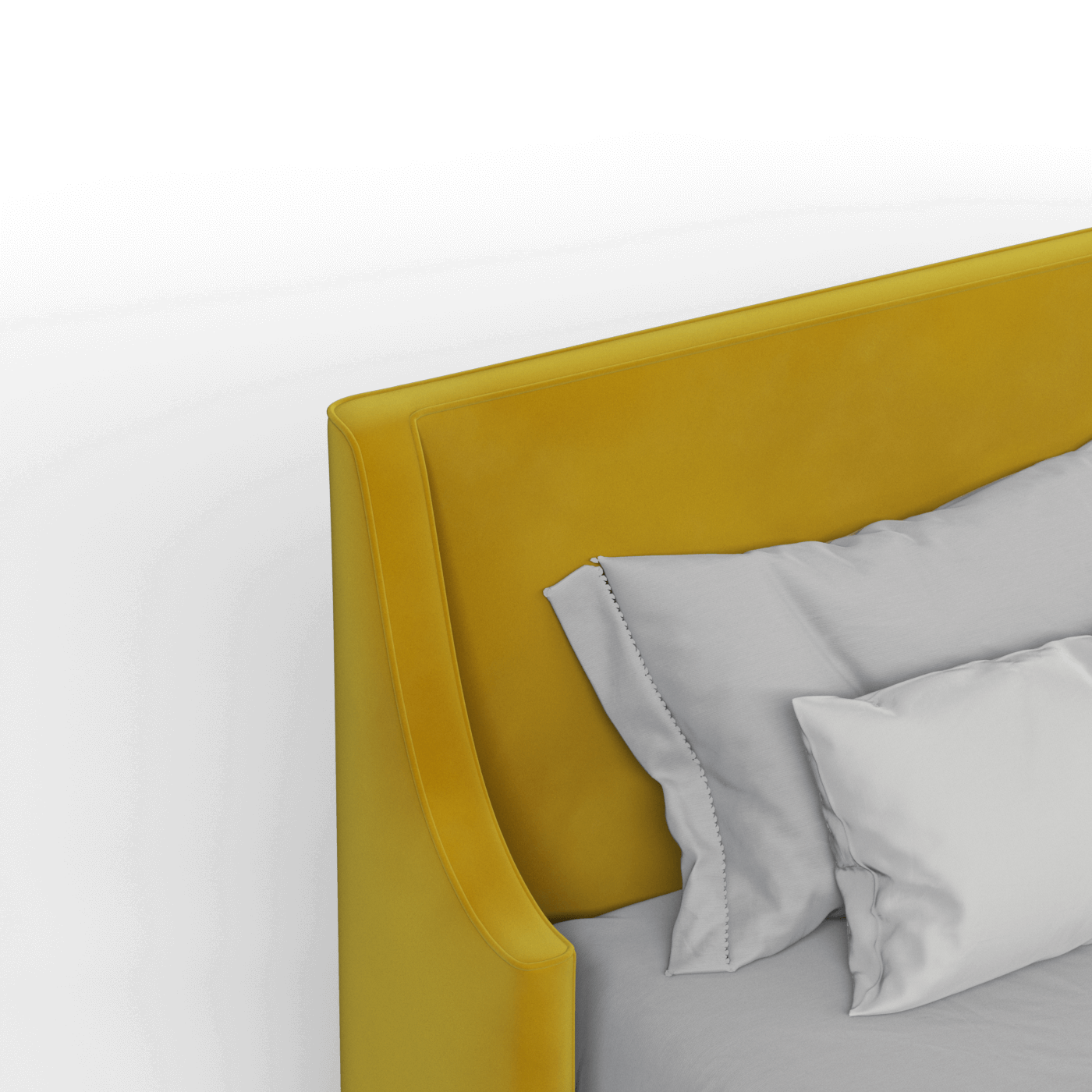 Laura Double Bed with High Headboard