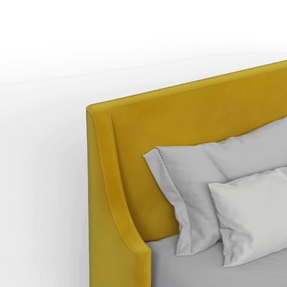 Laura Double Bed with High Headboard