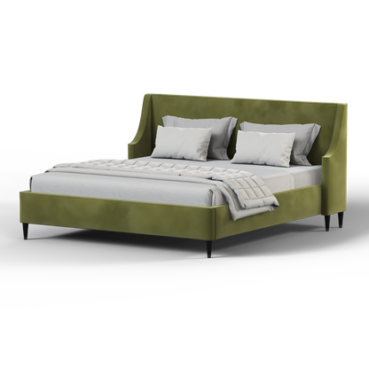 Laura Double Bed with High Headboard