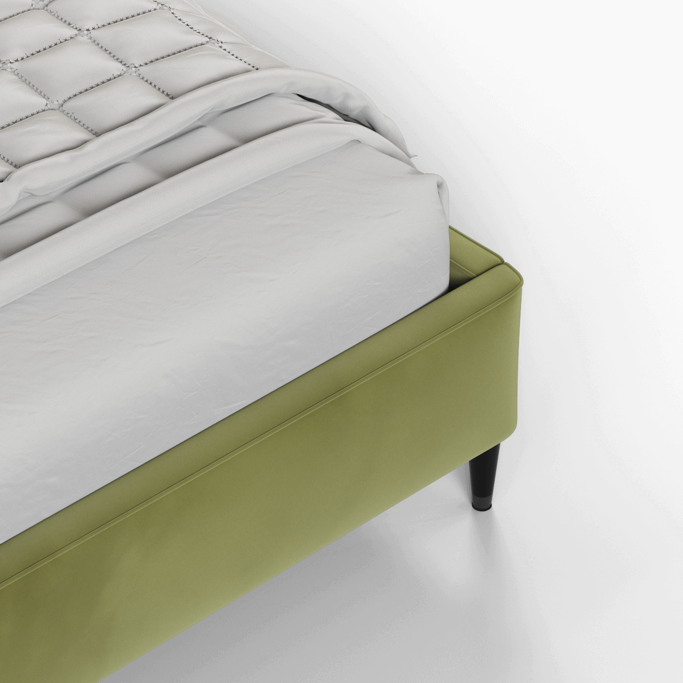 Laura Double Bed with High Headboard