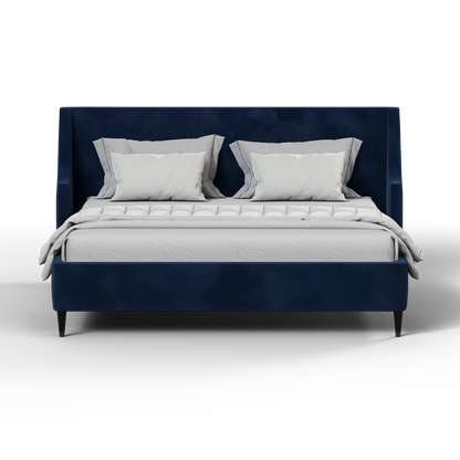 Laura Double Bed with High Headboard
