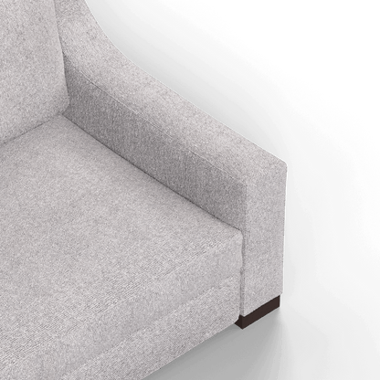 Louis 2 Seater Sofa — Structured Design with Tapered Arms