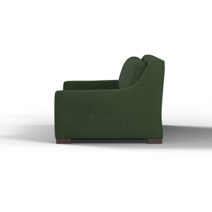Louis 2 Seater Sofa — Structured Design with Tapered Arms