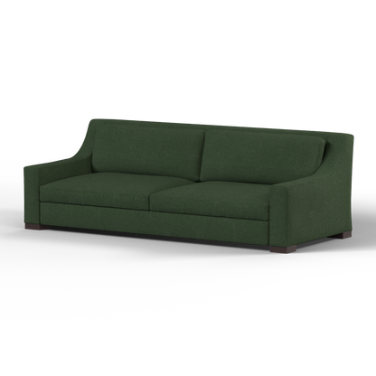 Louis 2 Seater Sofa — Structured Design with Tapered Arms