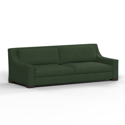 Louis 2 Seater Sofa — Structured Design with Tapered Arms