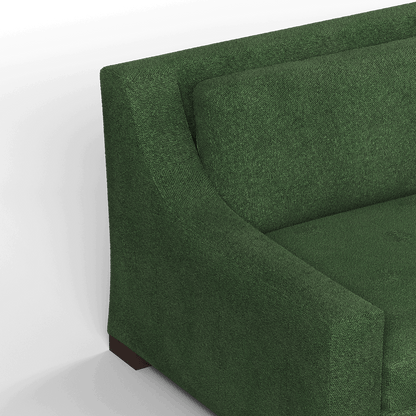 Louis 2 Seater Sofa — Structured Design with Tapered Arms