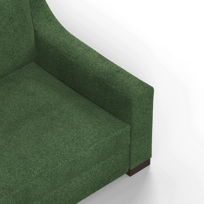 Louis 2 Seater Sofa — Structured Design with Tapered Arms