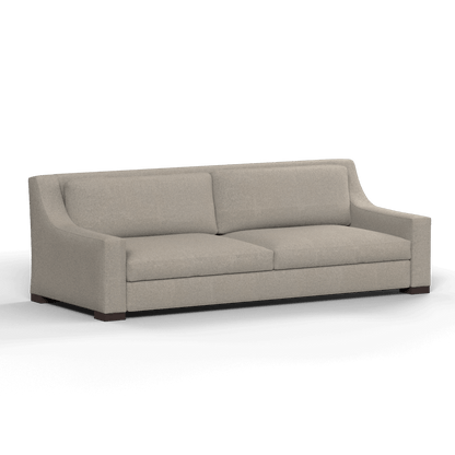 Louis 2 Seater Sofa — Structured Design with Tapered Arms