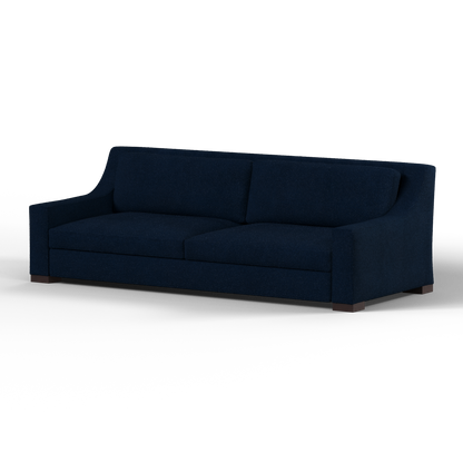 Louis 2 Seater Sofa — Structured Design with Tapered Arms