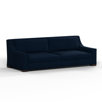 Louis 2 Seater Sofa — Structured Design with Tapered Arms
