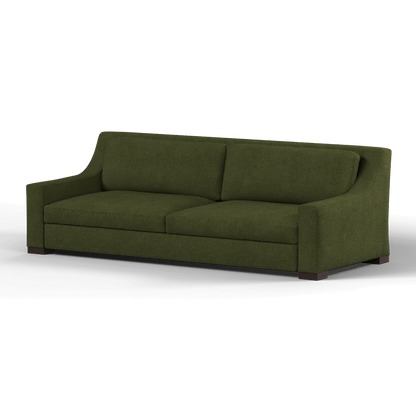 Louis 2 Seater Sofa — Structured Design with Tapered Arms