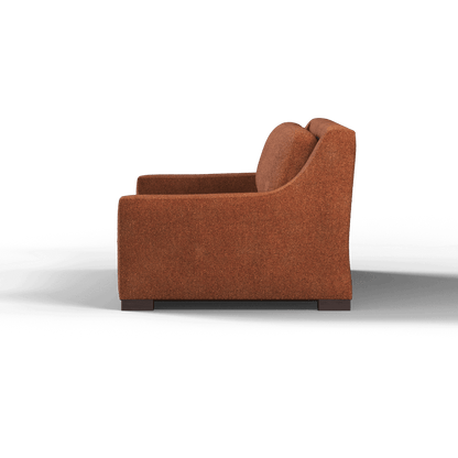 Louis 2 Seater Sofa — Structured Design with Tapered Arms
