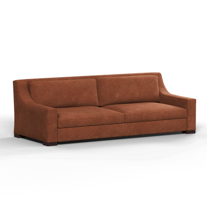Louis 2 Seater Sofa — Structured Design with Tapered Arms