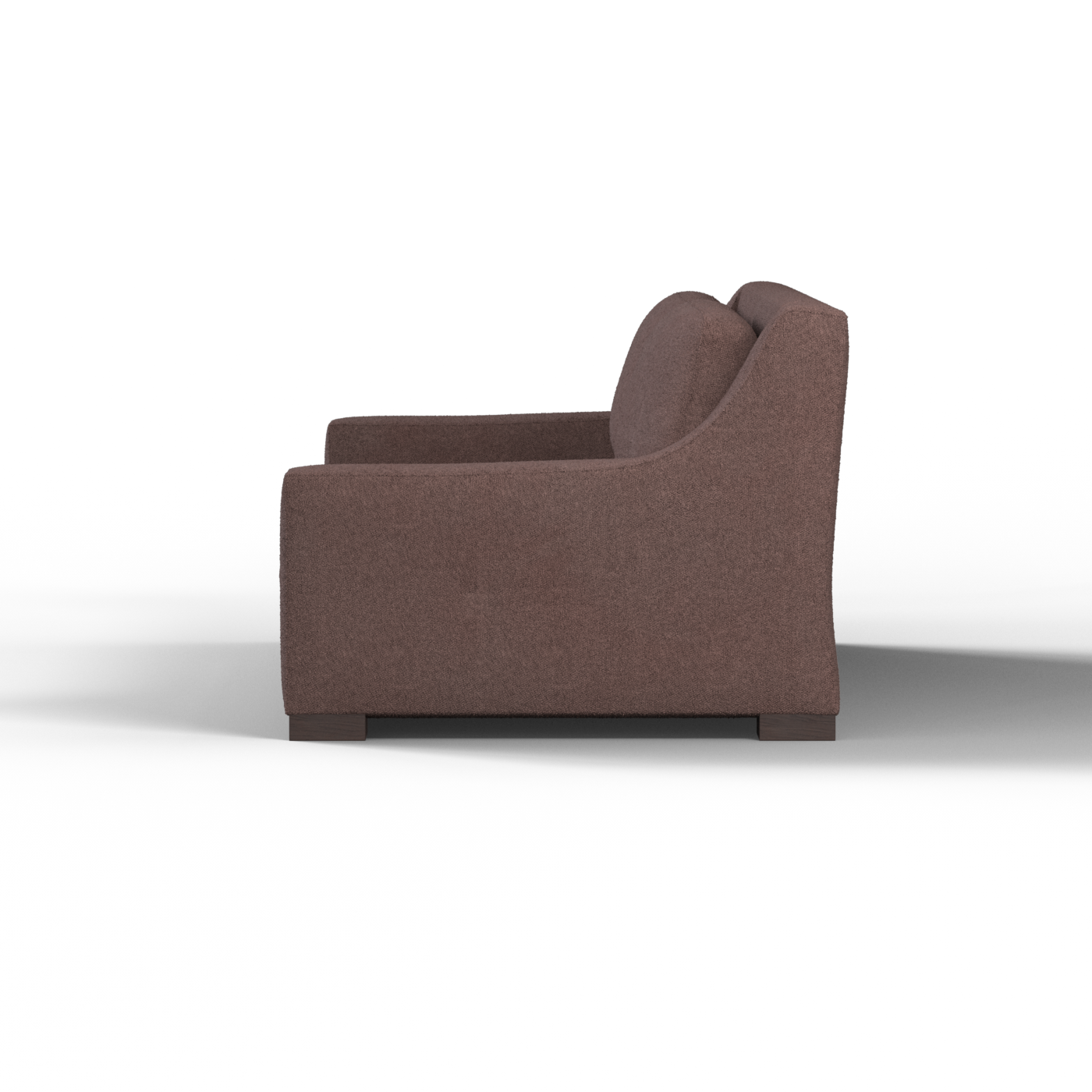 Louis 2 Seater Sofa — Structured Design with Tapered Arms