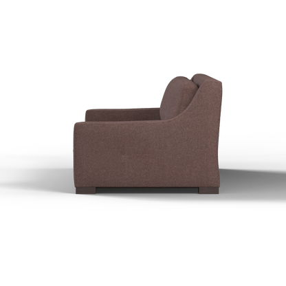 Louis 2 Seater Sofa — Structured Design with Tapered Arms