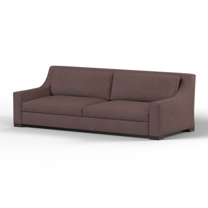 Louis 2 Seater Sofa — Structured Design with Tapered Arms