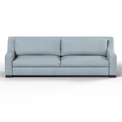 Louis 2 Seater Sofa — Structured Design with Tapered Arms
