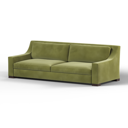 Louis 2 Seater Sofa — Structured Design with Tapered Arms