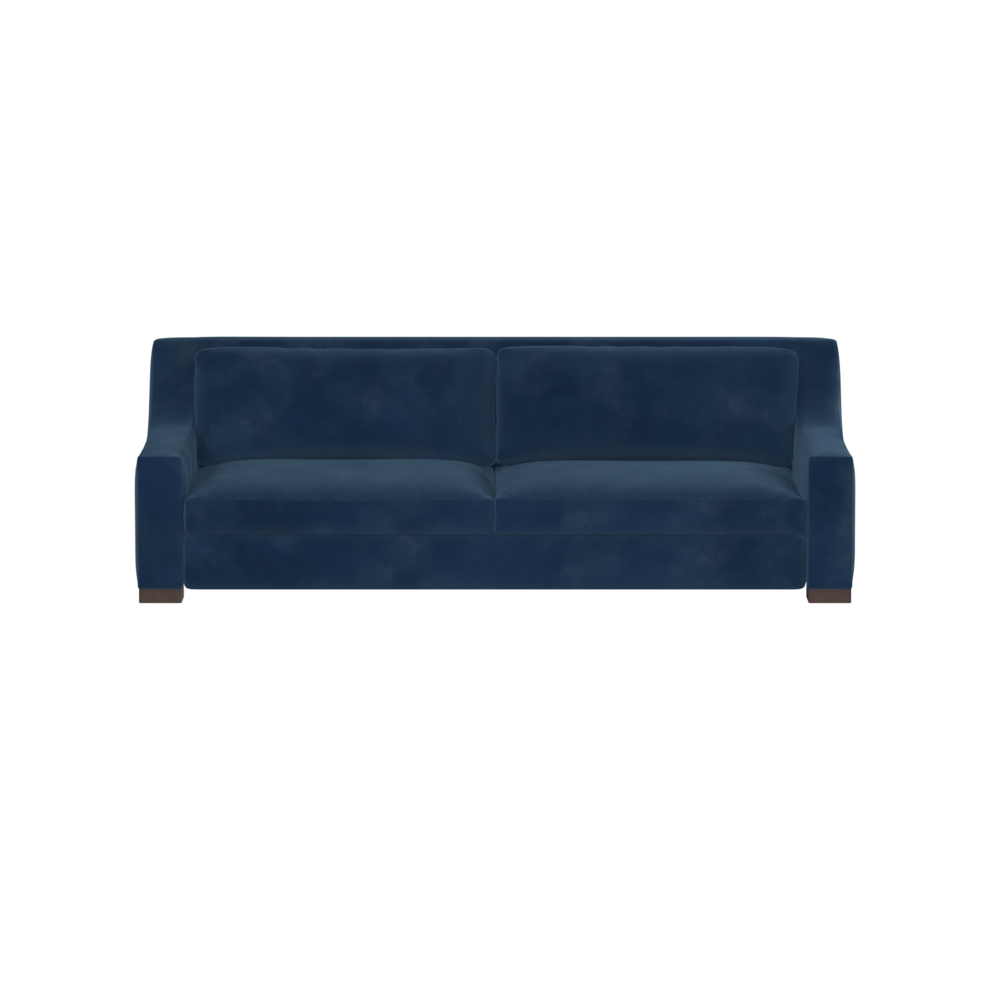 Louis 2 Seater Sofa — Structured Design with Tapered Arms