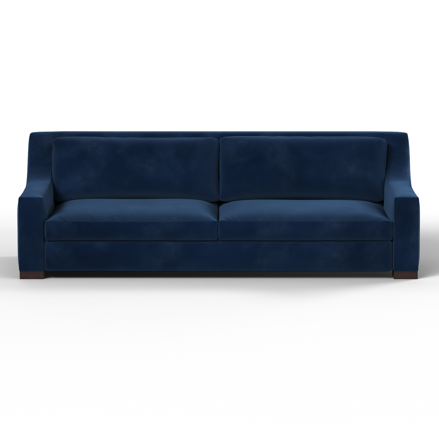 Louis 2 Seater Sofa — Structured Design with Tapered Arms