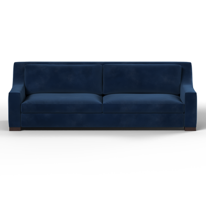 Louis 2 Seater Sofa — Structured Design with Tapered Arms