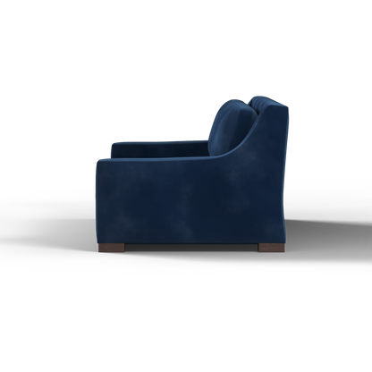 Louis 2 Seater Sofa — Structured Design with Tapered Arms