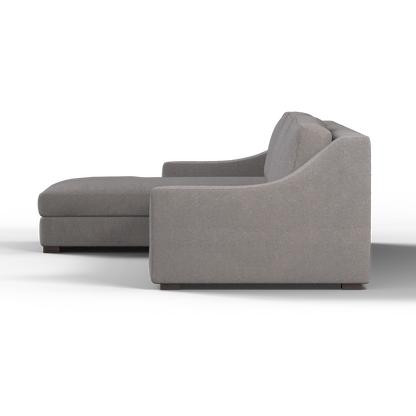 Louis Sectional Sofa — Low-Profile Modular Corner Layout
