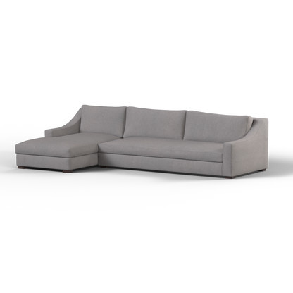 Louis Sectional Sofa — Low-Profile Modular Corner Layout