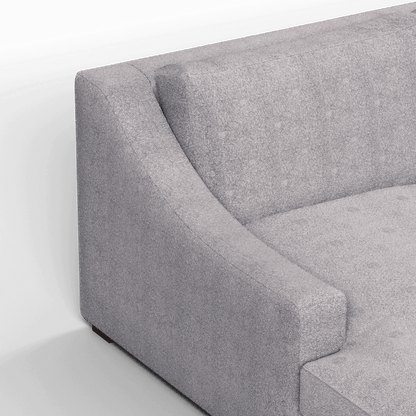 Louis Sectional Sofa — Low-Profile Modular Corner Layout