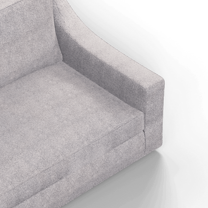 Louis Sectional Sofa — Low-Profile Modular Corner Layout