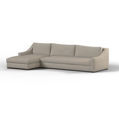 Louis Sectional Sofa — Low-Profile Modular Corner Layout