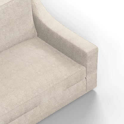 Louis Sectional Sofa — Low-Profile Modular Corner Layout