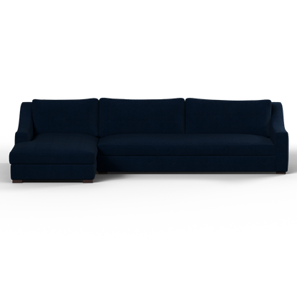 Louis Sectional Sofa — Low-Profile Modular Corner Layout