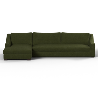 Louis Sectional Sofa — Low-Profile Modular Corner Layout