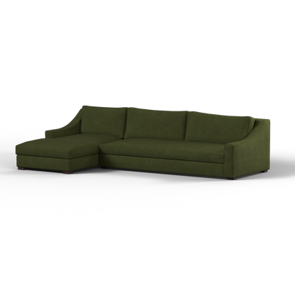 Louis Sectional Sofa — Low-Profile Modular Corner Layout